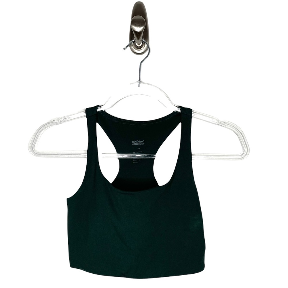 Girlfriend Collective | The Paloma Bra in Moss Green XS